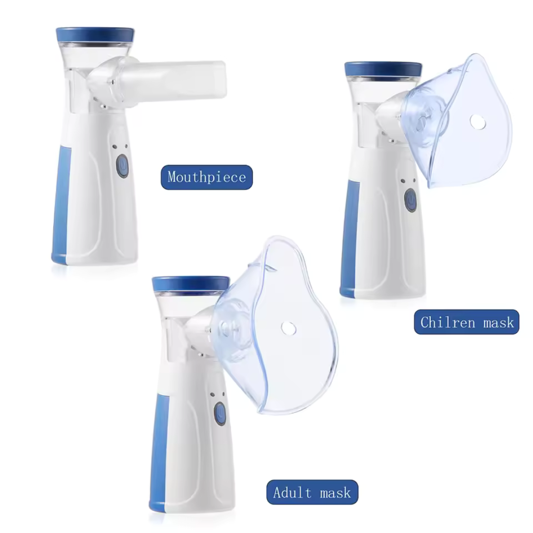 Shenish™ Mesh Portable Nebulizer with Mask for Kids & Adults