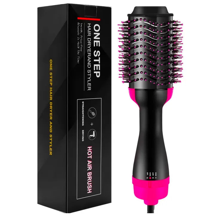 Shenish™ 4-in-1 Blow Hair Dryer - Volumizer Brush, Straightening & Curl