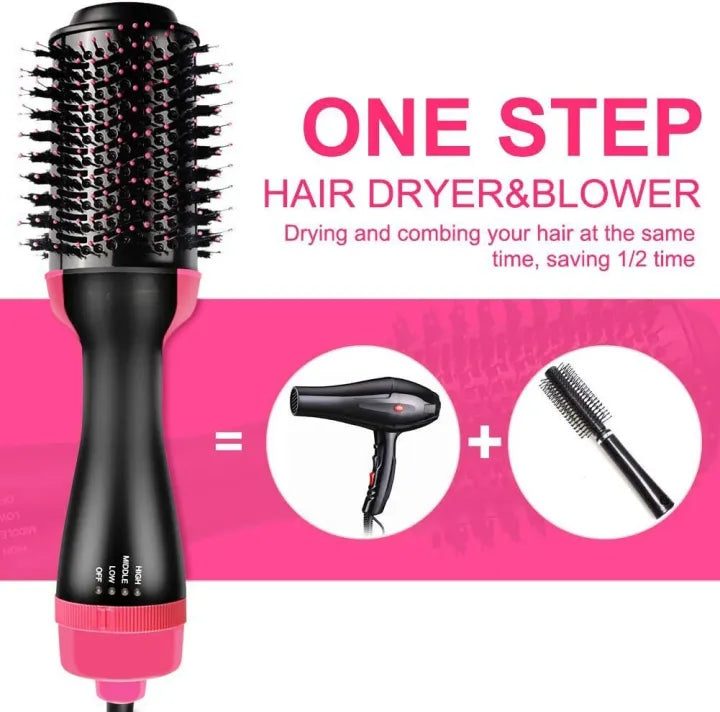 Shenish™ 4-in-1 Blow Hair Dryer - Volumizer Brush, Straightening & Curl