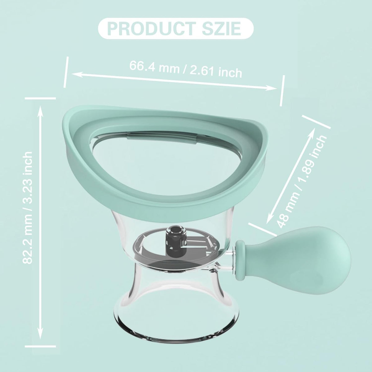 Silicone Eye Wash Cup ā Air Pressure Eye Rinse Kit (Reusable & Portable)