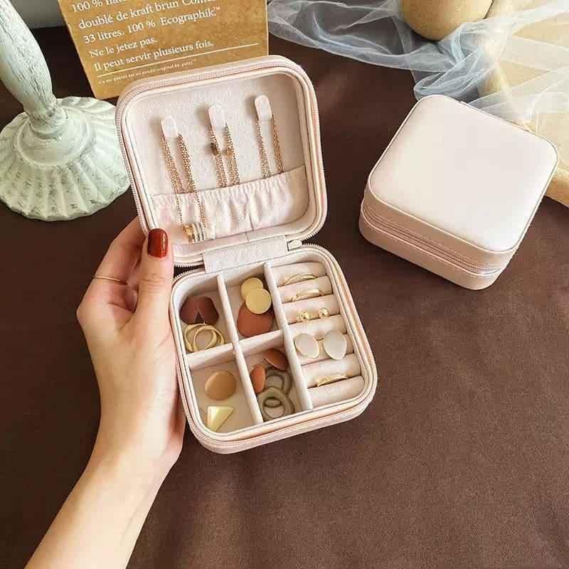 Mini Leather Jewelry Case