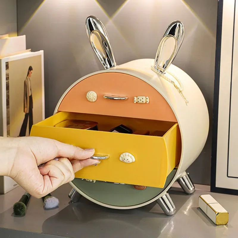 Cartoon Bunny Hairpin Storage Box
