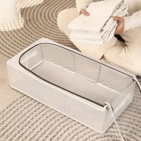 Foldable Transparent Storage Box | Shoes, Toys, Clothes & Books Organizer