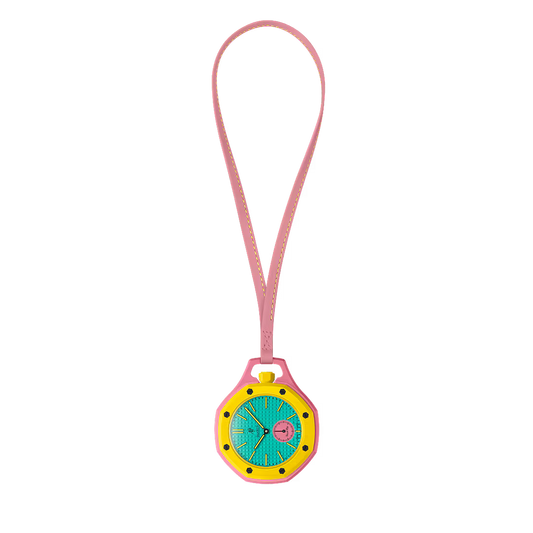 OTG ROZ Royal Pop model watch with Bio Ceramic case and pink silicone strap