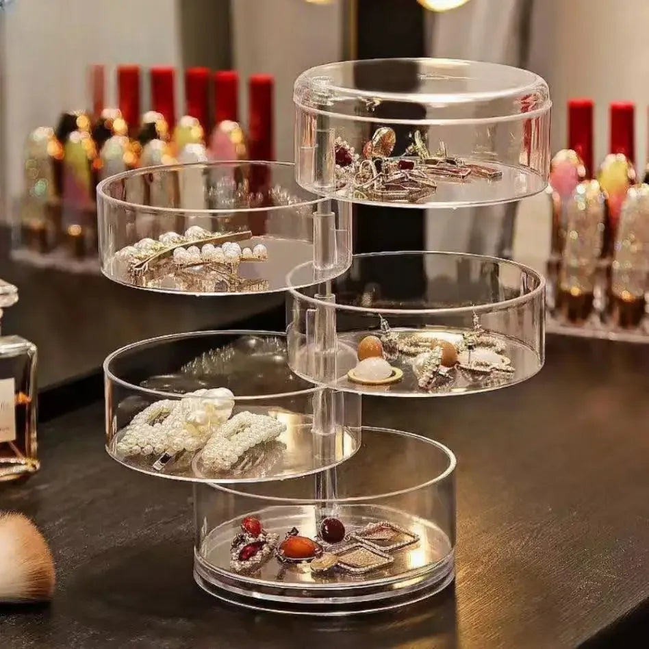 Rotating Jewelry Storage Box