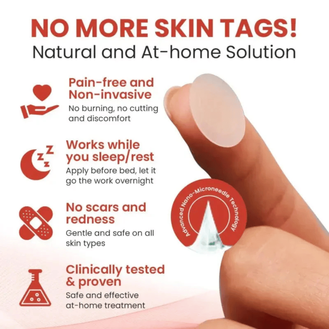 Derma Smooth Skin Patch – Instant Acne Or Skin Tag Treatment