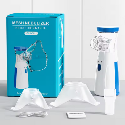 Shenish™ Mesh Portable Nebulizer with Mask for Kids & Adults