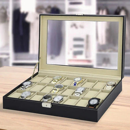 Watch & Jewellery Organizer – All Styles (Faux Leather) – Gallery