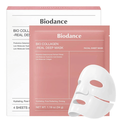 Korean Bio‑Collagen Glow Mask – Deep Hydration, Firming & Instant Glass Skin