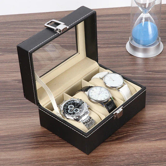Watch & Jewellery Organizer – All Styles (Faux Leather) – Gallery