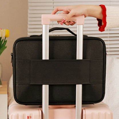 Shenish™ Smart LED Makeup Case with Mirror - Portable Lighted Storage