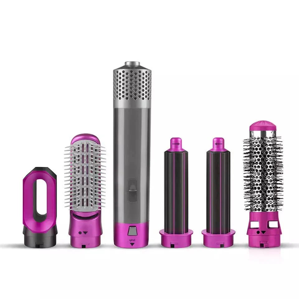 Imported™ 5-in-1 Hair Tool – Quick Styling Without Heat Damage or Hassle