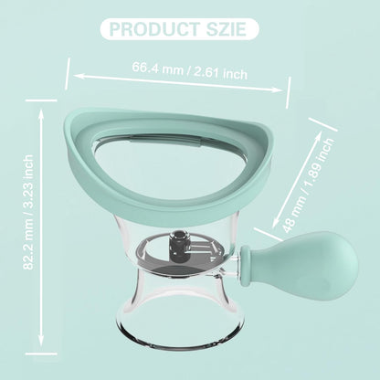 Silicone Eye Wash Cup – Air Pressure Eye Rinse Kit (Reusable & Portable)