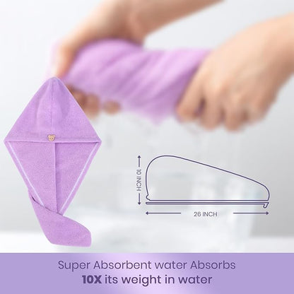 Shenish™ LuxeDry Hair Wrap – Anti-Frizz, No Heat Damage