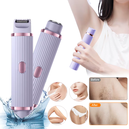Shenish™ SmoothGlide 2-in-1 Shaver – No Pain, No Cuts