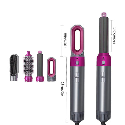 Imported™ 5-in-1 Hair Tool – Quick Styling Without Heat Damage or Hassle
