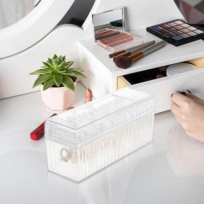 20-Pouch Portable Jewelry Organizer with Removable Dividers | Travel-Friendly Clear Storage Case