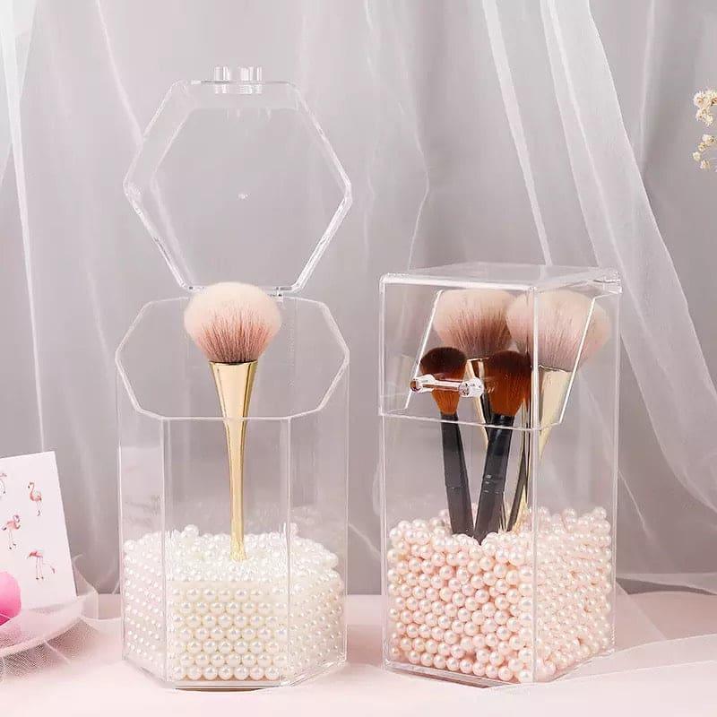 Acrylic Cosmetic Brush Holder