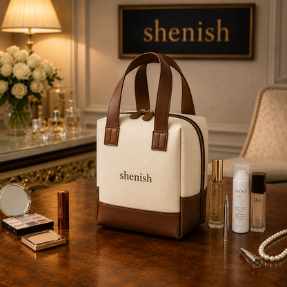 Premium Large Capacity Travel Cosmetic Bag