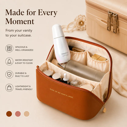 Elegant Cosmetic Vanity Bag – Portable Makeup Storage Bag