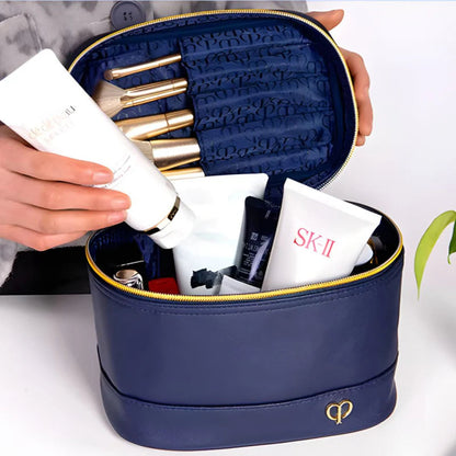 Portable Cosmetic Storage Bag – Large Capacity Makeup & Skincare Organizer for Travel - Image 6