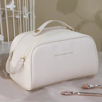 Luxury Cosmetic Leather Pouch