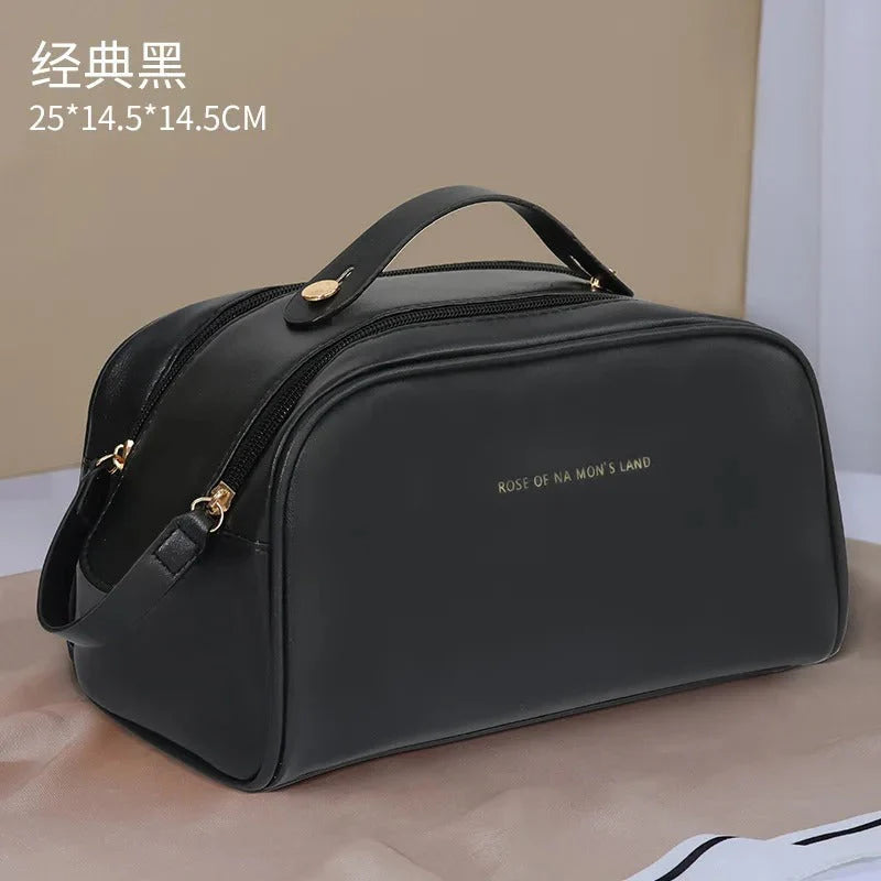 Luxury Cosmetic Leather Pouch