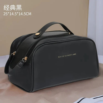 Luxury Cosmetic Leather Pouch