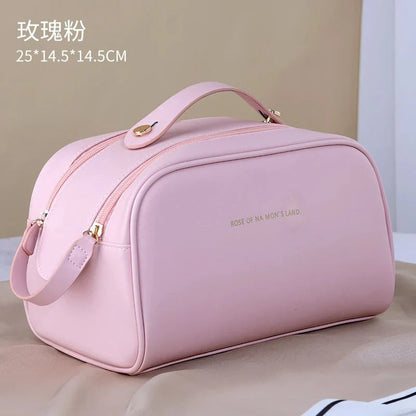 Luxury Cosmetic Leather Pouch