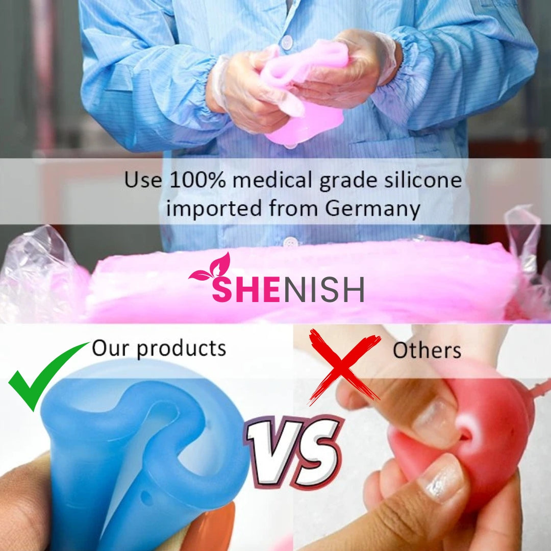 Shenish™ FDA Approved Reusable Q Cup