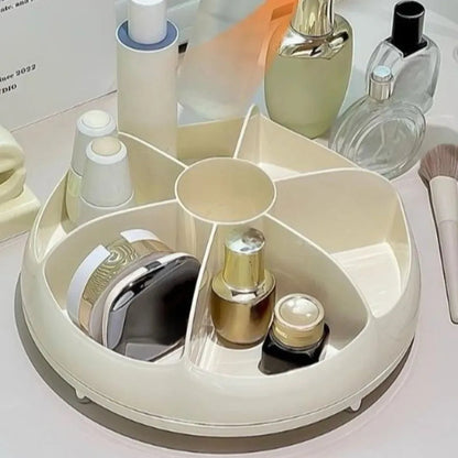 Rotating Cosmetic Storage Organizer – Large Capacity Makeup Holder