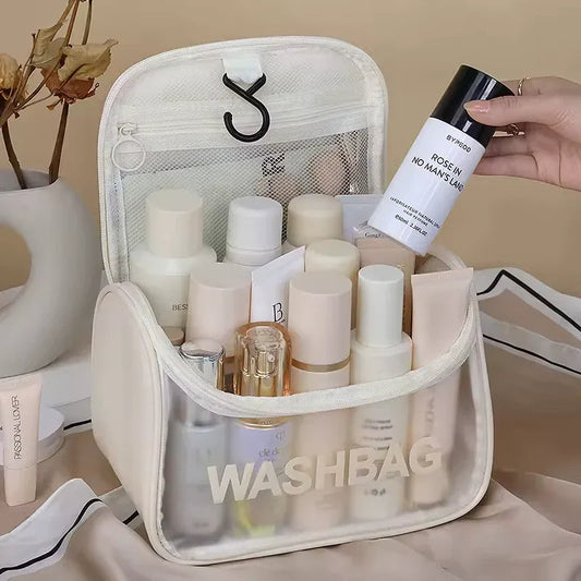 Women's Transparent PVC Cosmetic Bag