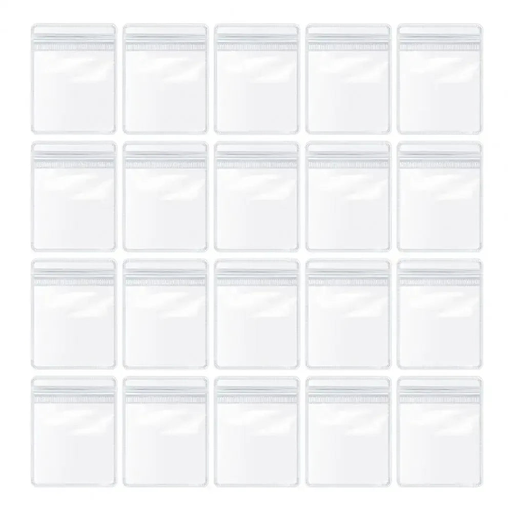 20 Pcs Transparent Jewelry Storage Bags | Waterproof Antioxidation Pouches for Travel & Home