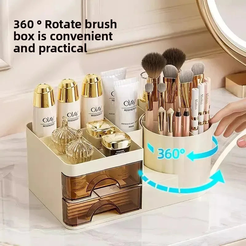 Luxury Cosmetic Brush Storage Box