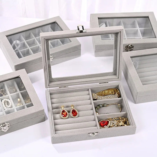 Velvet Jewelry Storage Organizer