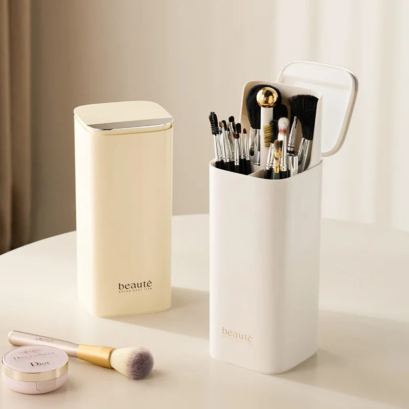 Automatic Lifting Makeup Brush Organizer