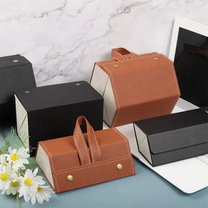 Sunglasses Organizer – 4/5/6 Slots Travel Glasses Case - Image 3