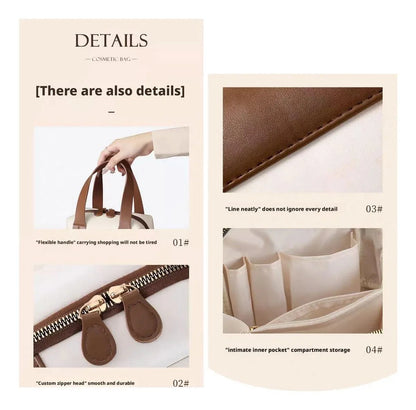 Premium Large Capacity Travel Cosmetic Bag