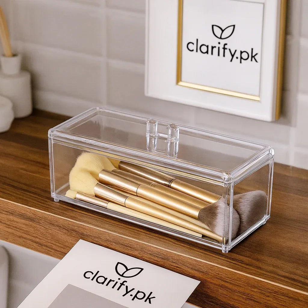 Acrylic Cosmetic Brush Holder