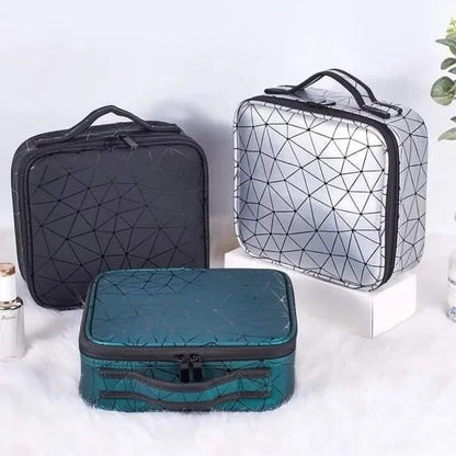Waterproof Travel Makeup Storage Bag with Pouch – Large Capacity Toiletries & Cosmetic Organizer - Image 2