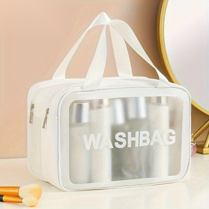 Dual Layer Waterproof Travel Bag Organizer – 2-in-1 Wet & Dry Separation