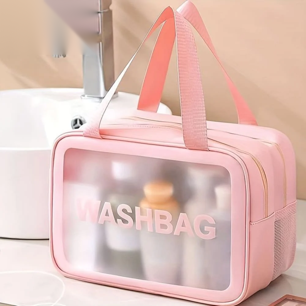 Dual Layer Waterproof Travel Bag Organizer – 2-in-1 Wet & Dry Separation