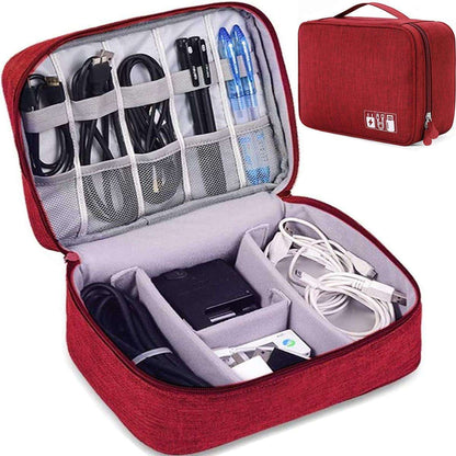 Electronic Gadgets Organizer – Travel Cable & Accessories Storage Bag