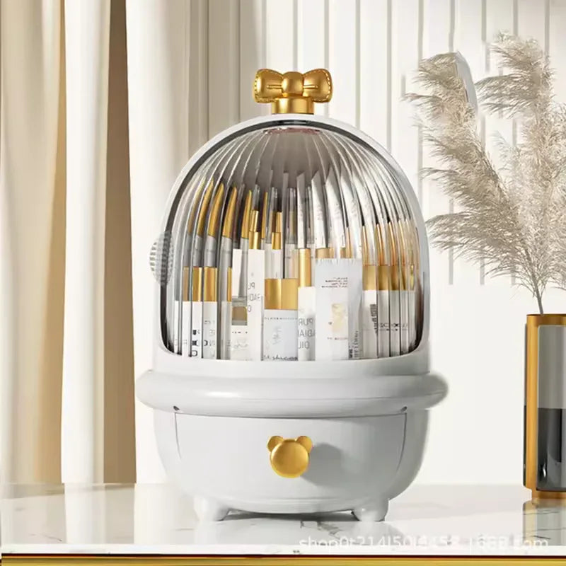 High Capacity Cosmetic Storage Box with Elegant Design