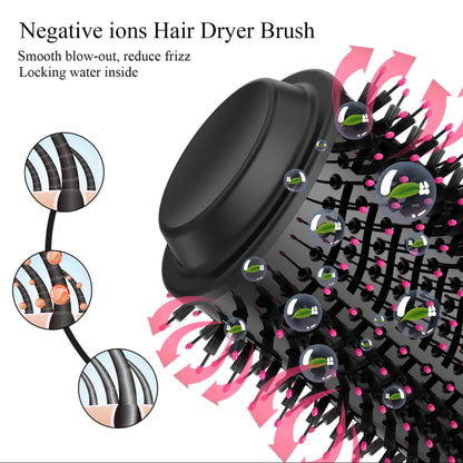 Shenish™ 4-in-1  Blow Hair Dryer - Volumizer Brush, Straightening & Curl