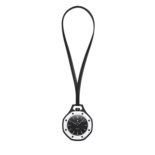 OCHO NEGRO Royal Pop model watch with Bio Ceramic case and black silicone strap