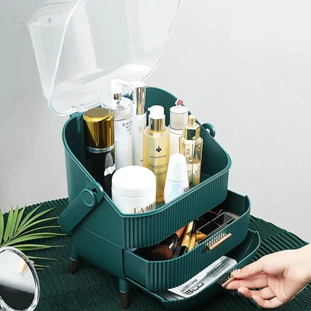 Luxury Light Cosmetic Organizer – Makeup & Vanity Storage
