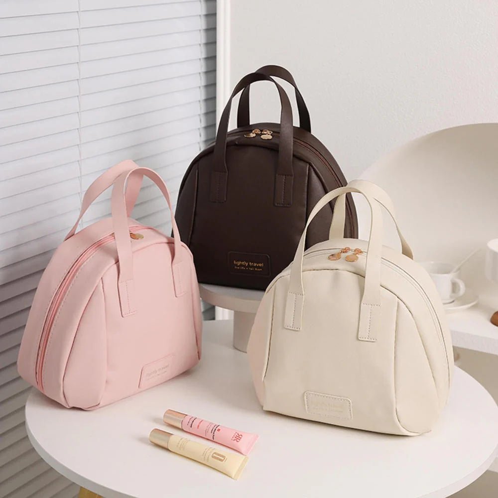 Portable Cosmetic Handbag – Shell‑Design Makeup Storage Pouch - Image 2