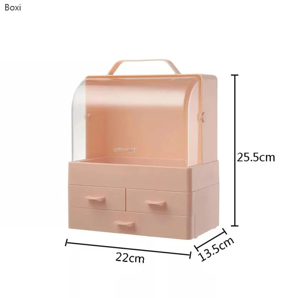 Tower Cosmetic Organizer – Multi-Layer Rotating Makeup & Vanity Storage