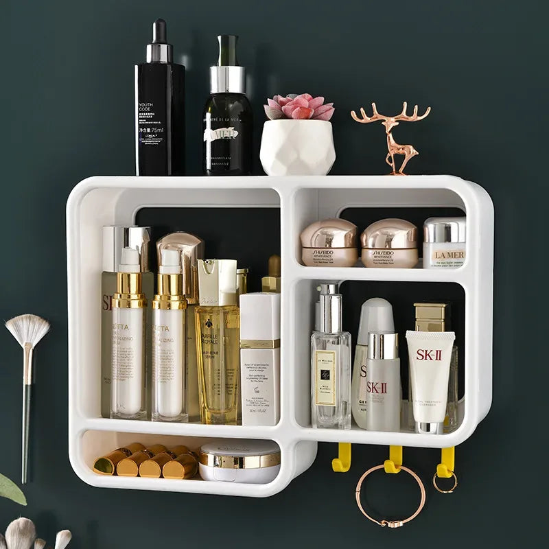 Wall Mounted Cosmetic Organizer